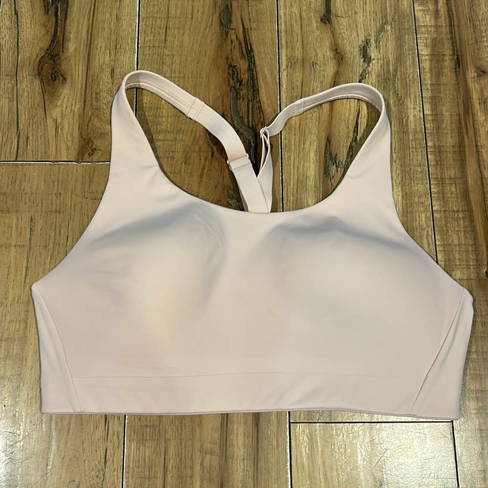 Athleta Advance Sports Bra Pink 36C High Impact